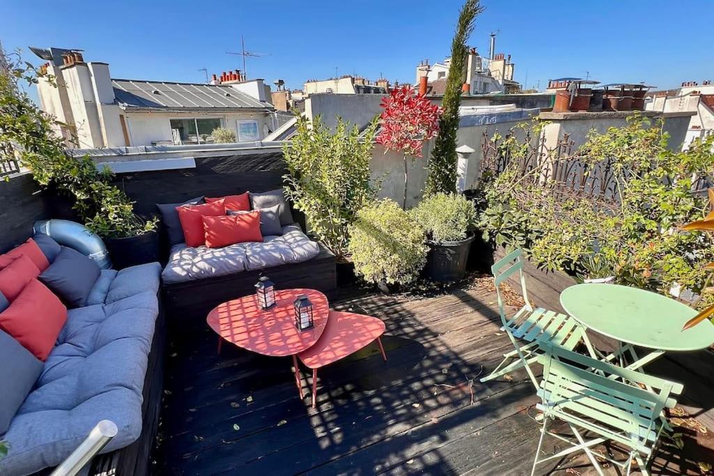 Rooftop Triplex With Garden At Notre Dame Appartement Parijs